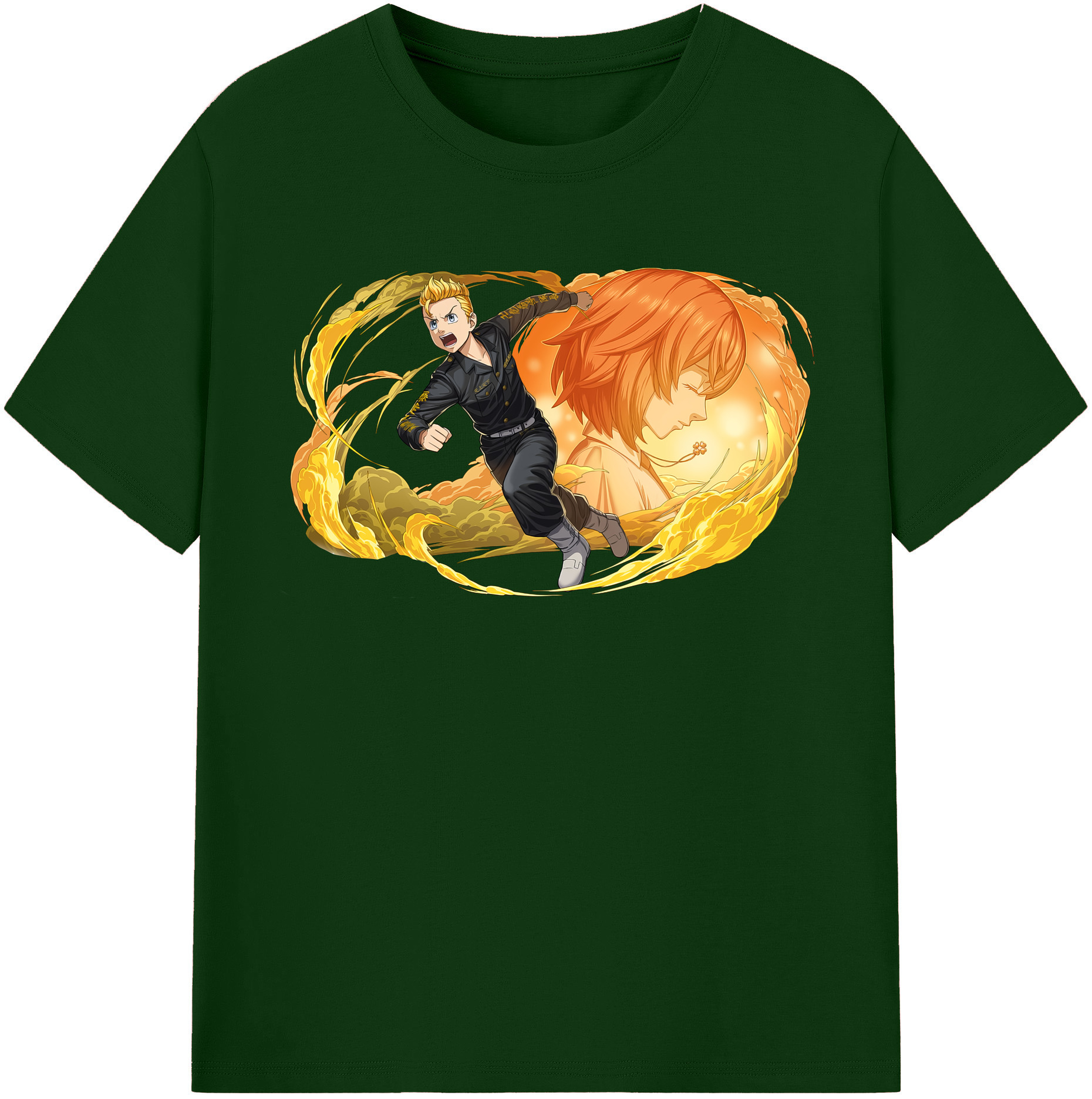 （画像用） 東京リベンジャーズ Tokyo Revengers 綿100％半袖Tシャツ（フロントプリント）